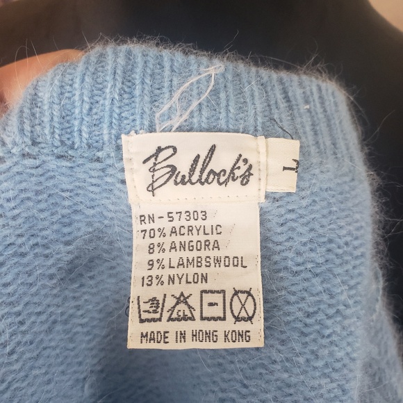 Vintage Bullocks Sweater sz Large - Picture 7 of 8